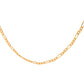 Jewels Nest Men’s Gold-Polished Stainless Steel Figaro Chain | Swadesiicart