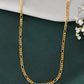 Jewels Nest Men’s Gold-Polished Stainless Steel Figaro Chain | Swadesiicart