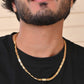 Jewels Nest Golden Geometric Link Chain for Men & Women – Classy Look - Swadesiicart