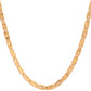 Jewels Nest Golden Geometric Link Chain for Men & Women – Classy Look - Swadesiicart