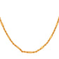 Jewels Nest Men’s Gold-Polished Stainless Steel Rascha Pipe Chain | Swadesiicart