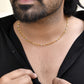 Jewels Nest Elegant Gold-Polished Twisted Brass Chains with Sparkling Silver Accents | Swadesiicart