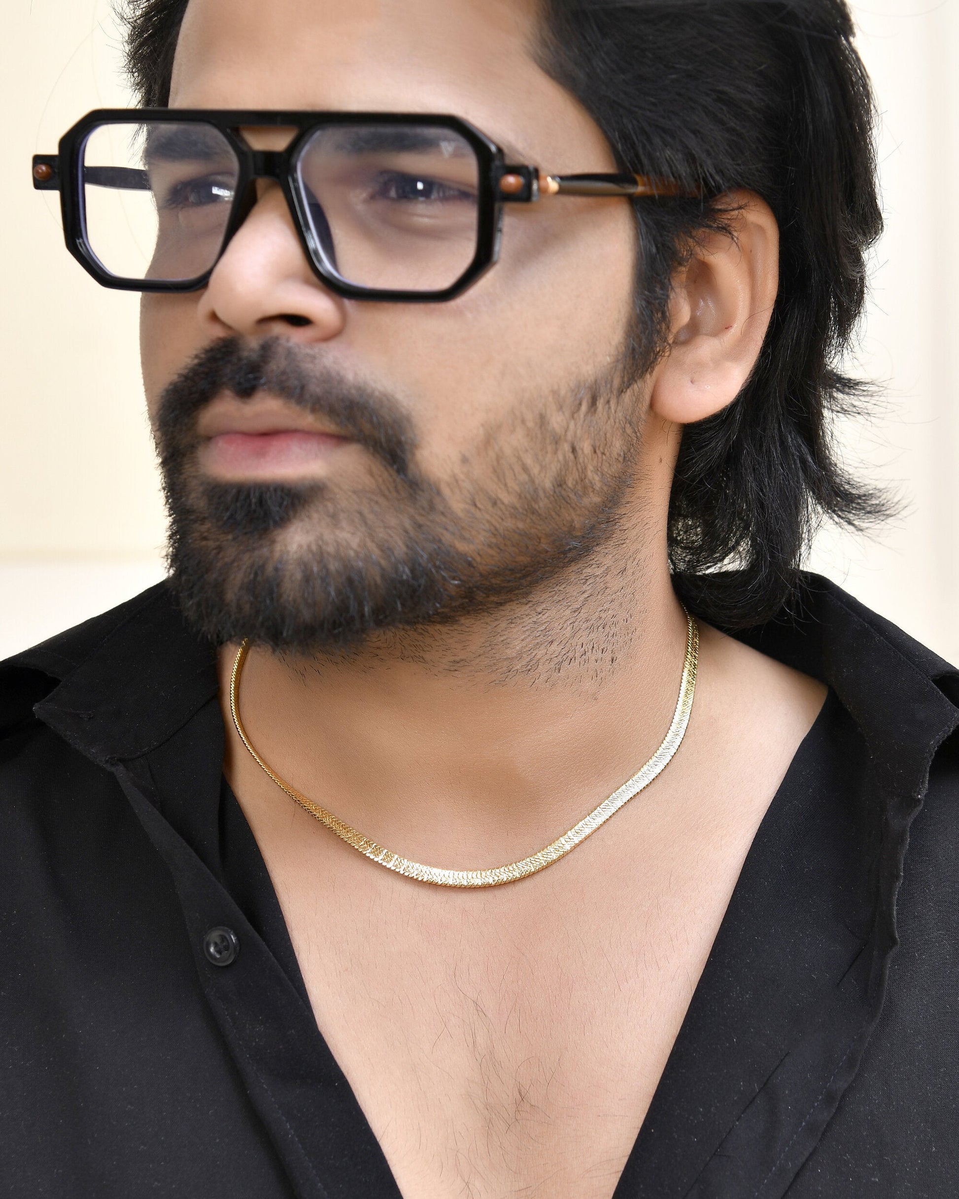 Jewels Nest Premium Gold-Polished Snake Chain | Swadesiicart