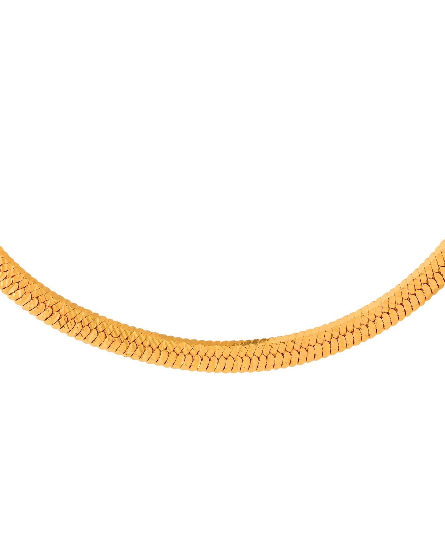 Jewels Nest Premium Gold-Polished Snake Chain | Swadesiicart