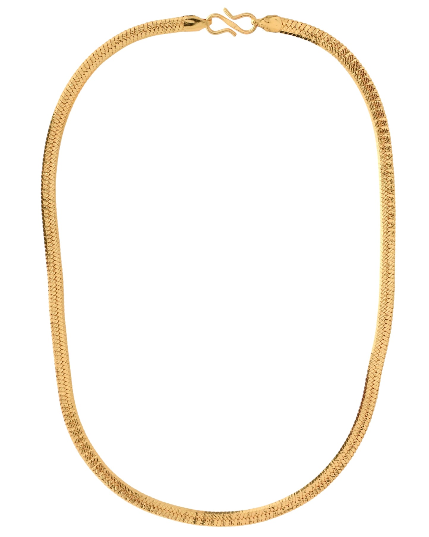 Jewels Nest Premium Gold-Polished Snake Chain | Swadesiicart
