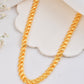 Jewels Nest Elegant Gold-Polished Lotus Link Chain – Premium Brass Jewelry Chain | Swadesiicart