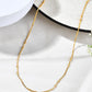 Jewels Nest Elegant Gold-Polished Twisted Rope Chain – Premium Brass Jewelry | Swadesiicart