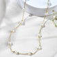 Jewels Nest Elegant Gold-Polished Pearl Chain Necklace – Timeless & Classic | Swadesiicart