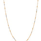 Jewels Nest Elegant Gold-Tone Dual-Tone Textured Chain for Men & Women | Swadesiicart