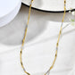 Jewels Nest Elegant Gold-Tone Dual-Tone Textured Chain for Men & Women | Swadesiicart