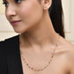 Jewels Nest Exquisite Gold-Tone Multi-Stone Embellished Chain for Men & Women | Swadesiicart