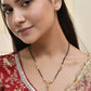 Jewels Nest Traditional Gold-Polished Double-Strand Mangal Sutra | Swadesiicart