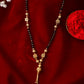 Jewels Nest Traditional Gold-Polished Double-Strand Mangal Sutra | Swadesiicart