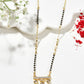 Jewels Nest Sleek Crystal Drop Gold-Polished Mangal Sutra | Swadesiicart
