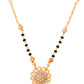 Jewels Nest Floral Bloom Gold-Polished Mangal Sutra | Swadesiicart