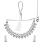 Jewels Nest Oxidised Silver-Plated Bridal Choker Jewellery Set - Swadesiicart