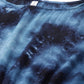 Jainish Women's Navy Blue Tie Dye Printed Rayon Kaftan Tunic With Trousers - Swadesiicart