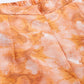 Jainish Women's Orange Printed Crop Top With Palazzos - Swadesiicart