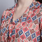 Jainish Women's WoDigital Printed Crop Top and Jacket Set - Red - Swadesiicart