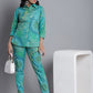 Jainish Women's WoGreen Printed Shirt and Trouser Co-ords Set - Swadesiicart
