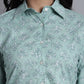 Jainish Women's WoLime Green Printed Shirt and Trouser Co-ords Set - Swadesiicart