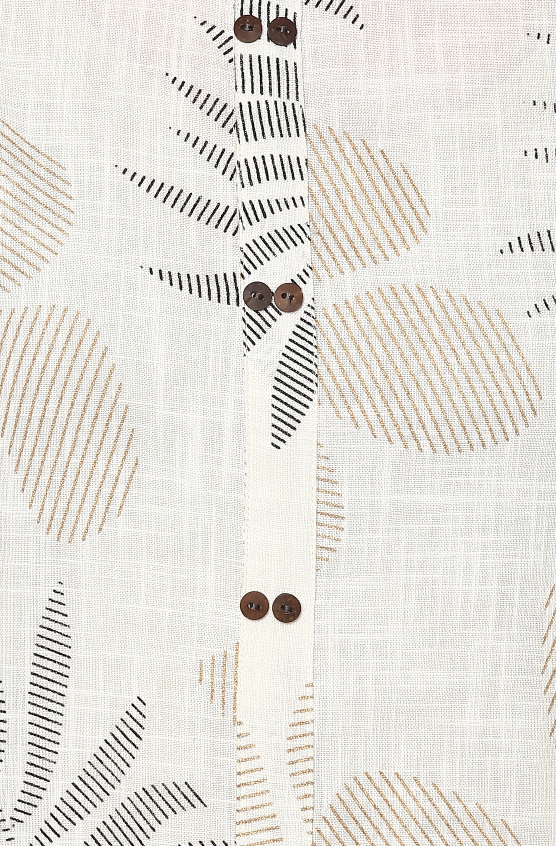 Janasya Off White Cotton Foil Print Straight kurta - Swadesiicart