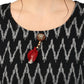 Janasya Black Cotton Ikat Straight kurta - Swadesiicart