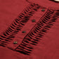 Janasya Women's Maroon Cotton Slub Solid Regular Top | Swadesiicart