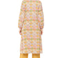 Janasya Multicolor Cotton Ethnic Motifs A-Line Kurta - Swadesiicart