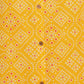 Janasya Yellow Cotton Bandhani Printed Casual Kurta - Swadesiicart