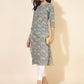 Janasya Multicolor Cotton Printed Casual Kurta | Swadesiicart