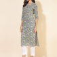 Janasya Multicolor Cotton Printed Casual Kurta | Swadesiicart