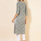 Janasya Multicolor Cotton Printed Casual Kurta | Swadesiicart