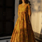 Janasya Green Cotton Printed Tiered Dress | Swadesiicart