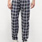 Jainish Men's Navy Blue Cotton Checked Track Pants ( JOG 016Navy ) - Swadesiicart