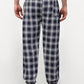 Jainish Men's Navy Blue Cotton Checked Track Pants ( JOG 016Navy ) - Swadesiicart