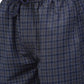 Jainish Men's Navy Blue Cotton Checked Track Pants ( JOG 017Navy-Grey ) - Swadesiicart