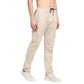 Jainish Men's Beige Cotton Striped Track Pants ( JOG 020Cream ) - Swadesiicart