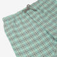 Jainish Men's Checked Cotton Track Pants - Green - Swadesiicart