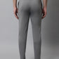 Jainish Men's Grey Solid Streachable Lycra Trackpants - Swadesiicart