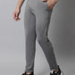 Jainish Men's Grey Solid Streachable Lycra Trackpants - Swadesiicart