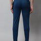 Jainish Men's Blue Solid Streachable Lycra Trackpants - Swadesiicart