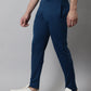 Jainish Men's Blue Solid Streachable Lycra Trackpants - Swadesiicart