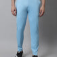 Jainish Men's Sky Blue Solid Streachable Lycra Trackpants - Swadesiicart