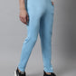 Jainish Men's Sky Blue Solid Streachable Lycra Trackpants - Swadesiicart