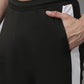 Jainish Men's Olive Green and White Striped Streachable Lycra Trackpants - Swadesiicart