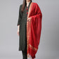 Jompers Women Green Regular Kurta with Trousers & With Dupatta (Green) | Swadesiicart