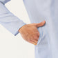 Jompers Men's Blue Cotton Solid Kurta Pyjama | Swadesiicart