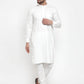 Jompers Men White Solid Kurta Only | Swadesiicart