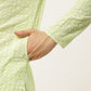 Jompers Men's Green Embroidered Kurta Payjama Sets | Swadesiicart